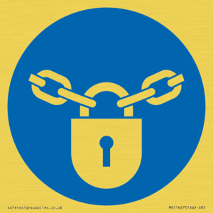 Mandatory: Keep locked